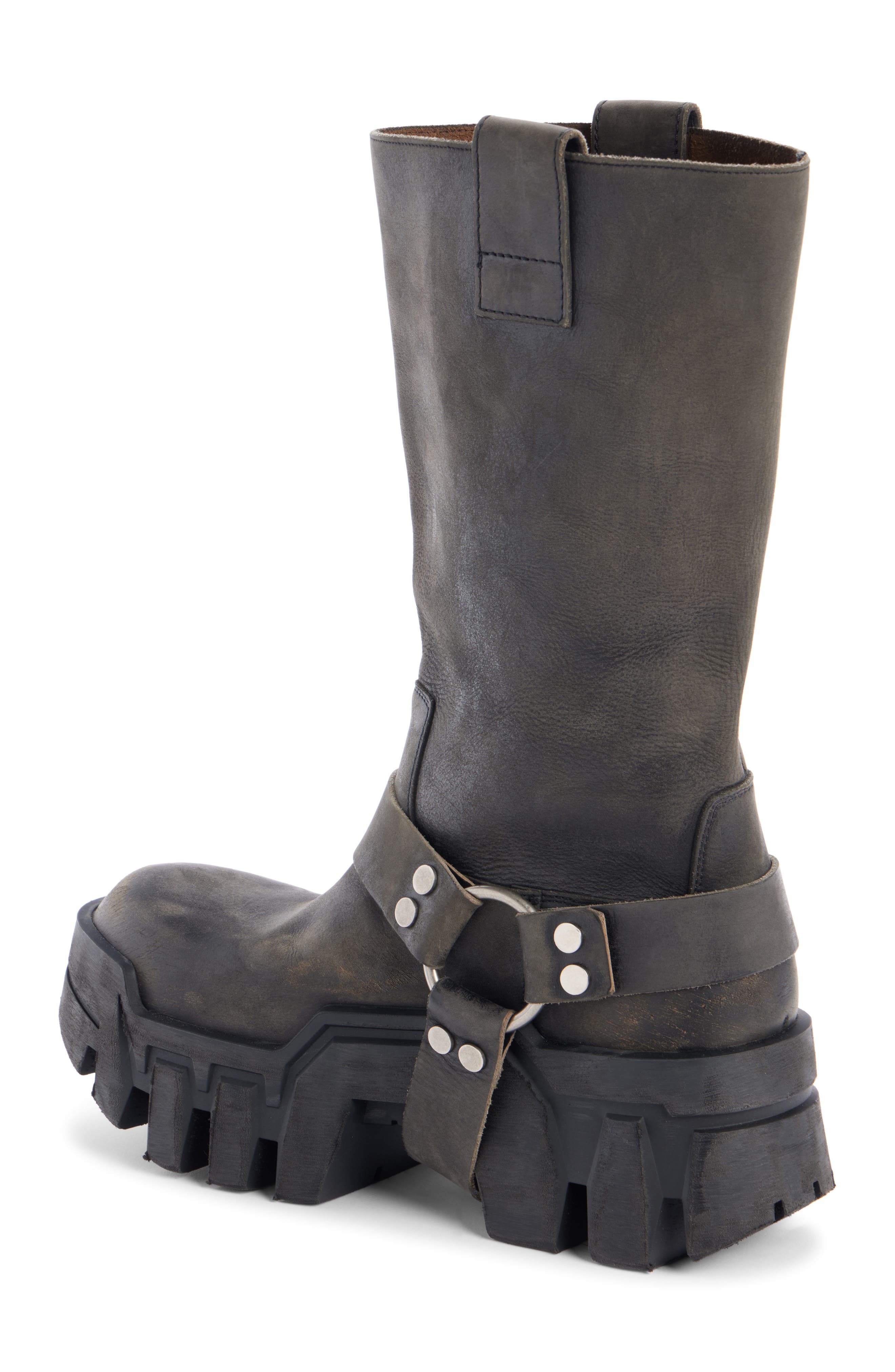Balenciaga Bulldozer Harness Boot, Alternate, color, 