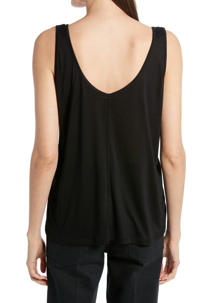 Thomaston Light Jersey Tank, Alternate, color, BLACK