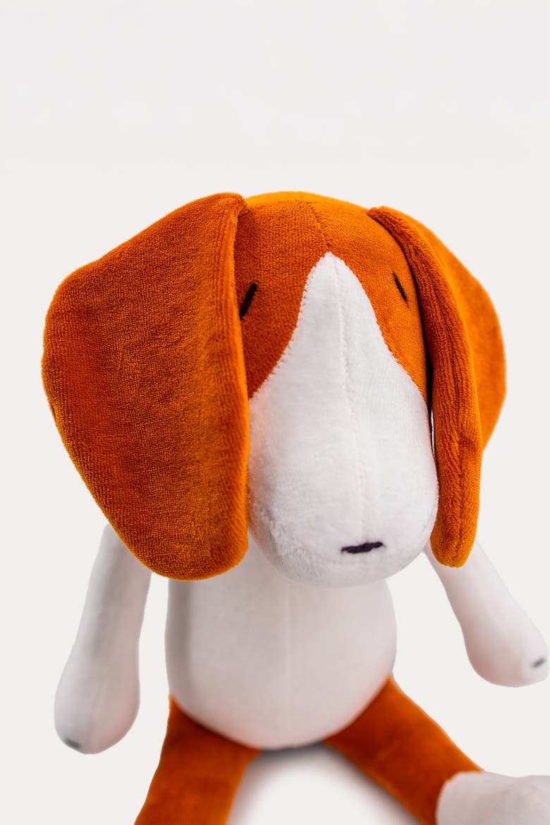Barry the Beagle Dog stuffed animal brown, Alternate, color, Brown