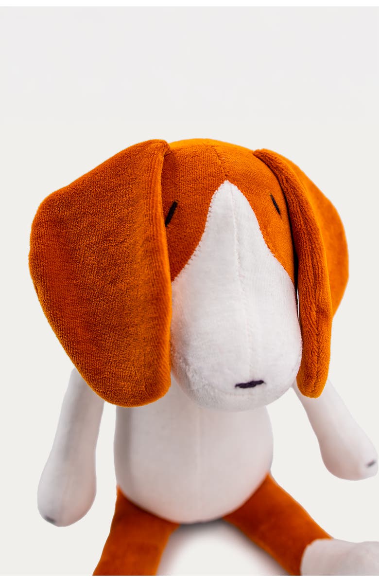 ADADA Barry the Beagle Dog stuffed animal brown, Alternate, color, Brown