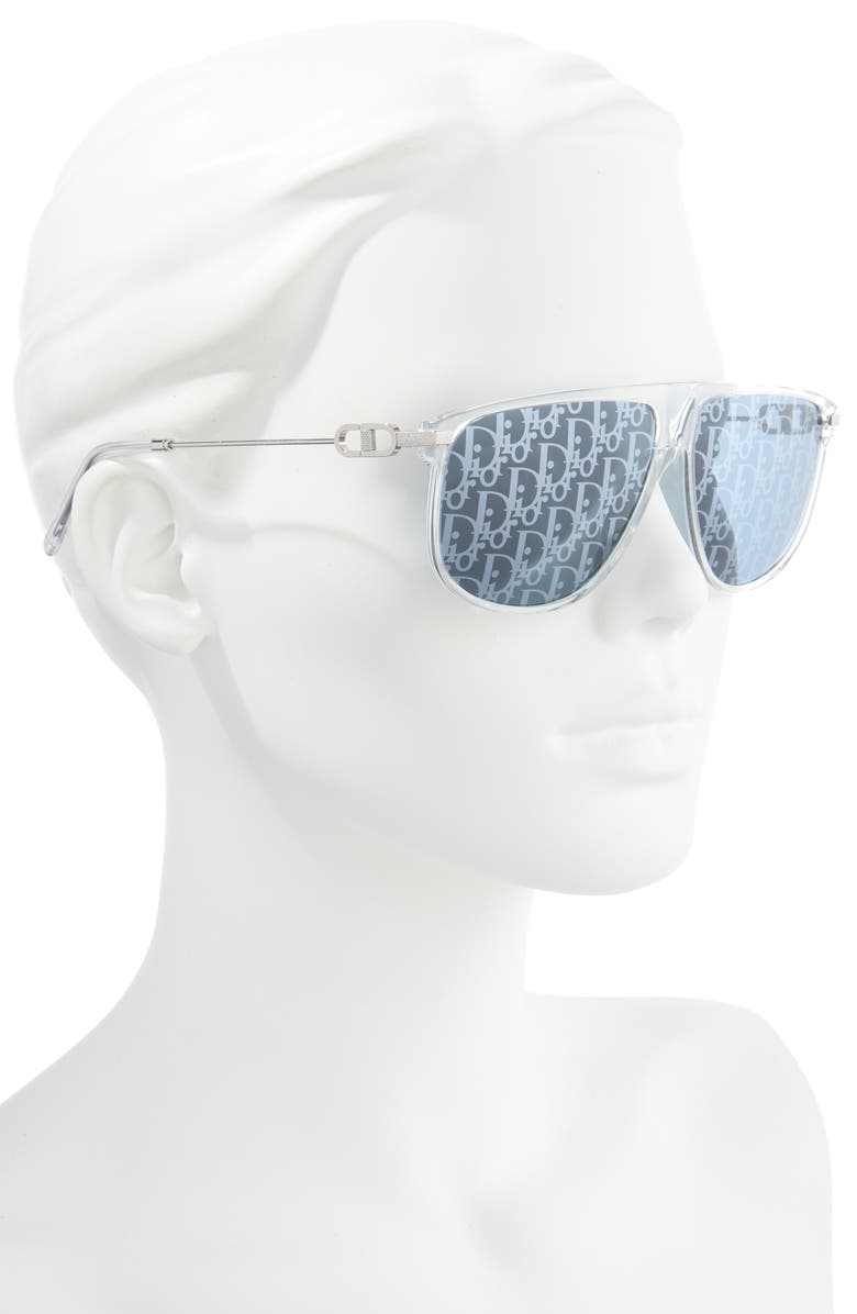 CHRISTIAN DIOR CD Link S2U 63mm Pilot Sunglasses, Alternate, color,