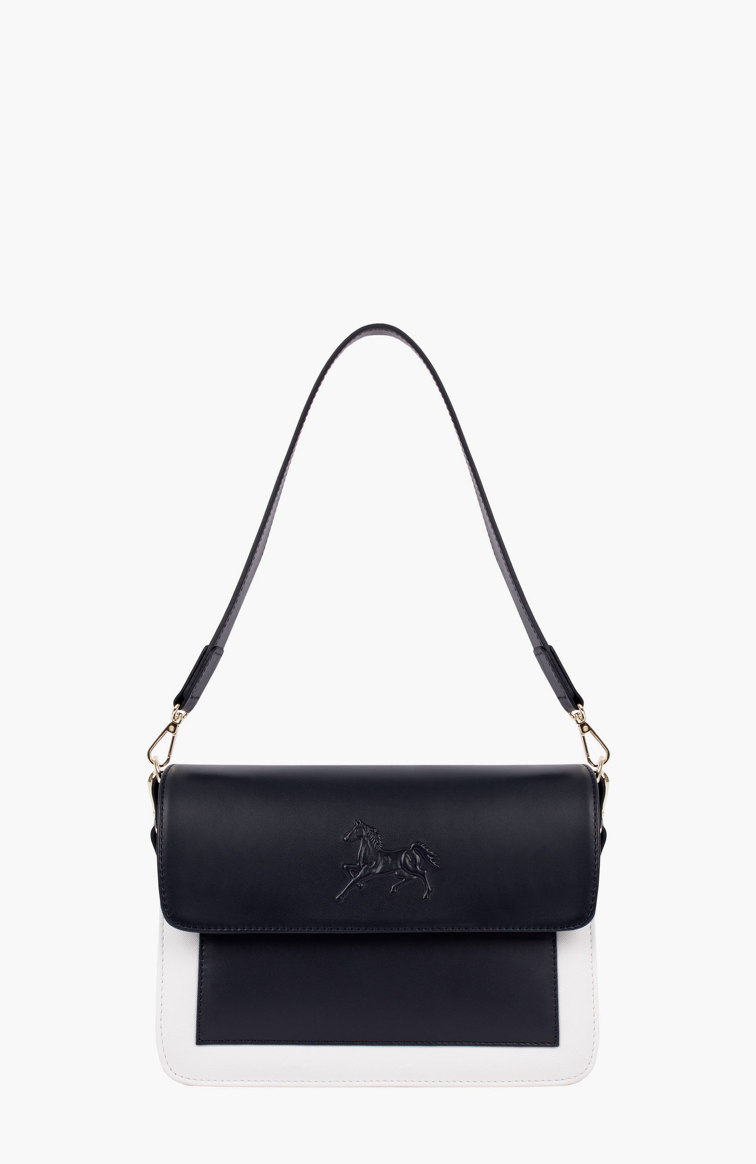 Horse By Cavalinho 623 Shoulder Bag, Main, color, White / Navy