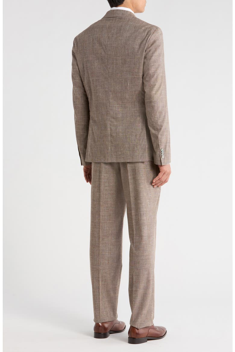 Hanry Notch Lapel Two Button Suit, Alternate, color, OPEN BEIGE
