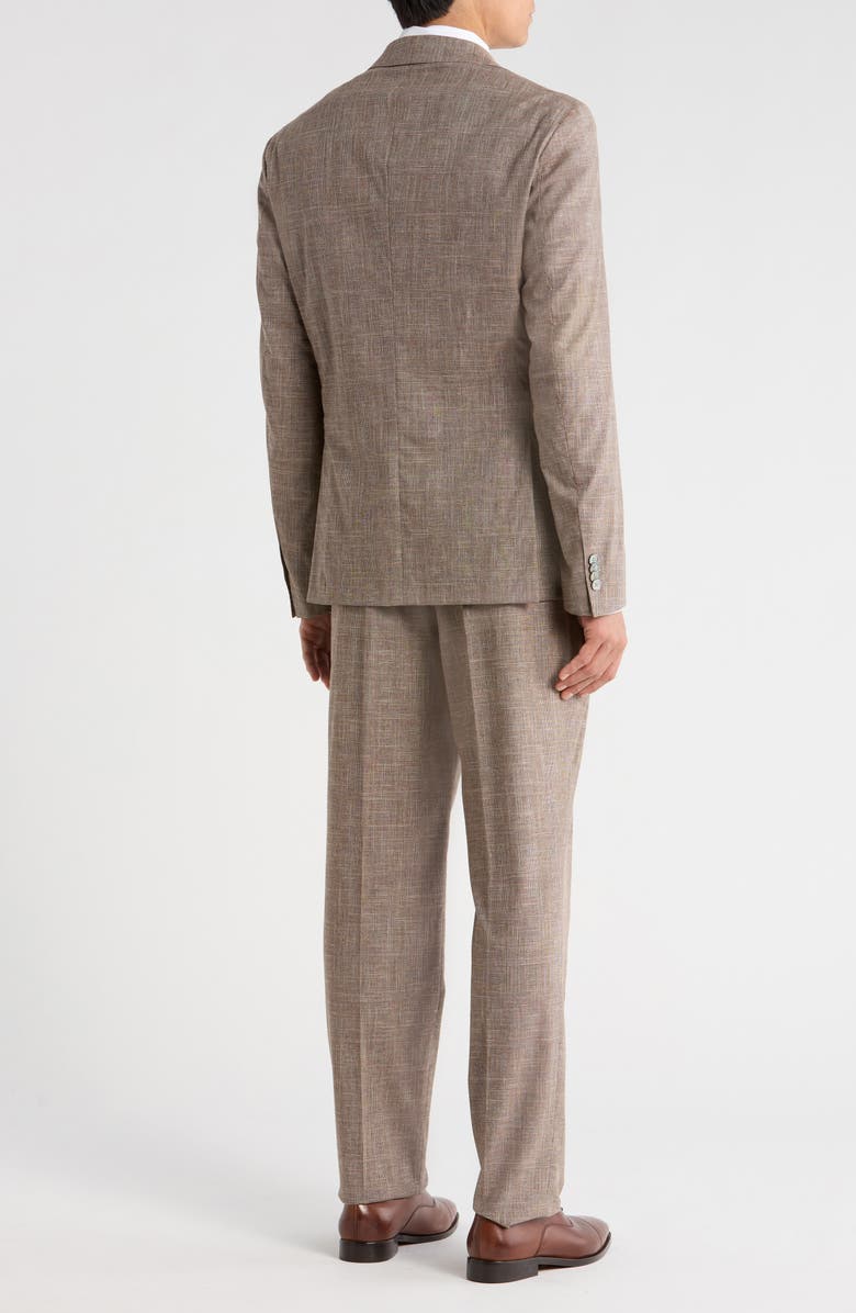 BOSS Hanry Notch Lapel Two Button Suit, Alternate, color, Open Beige