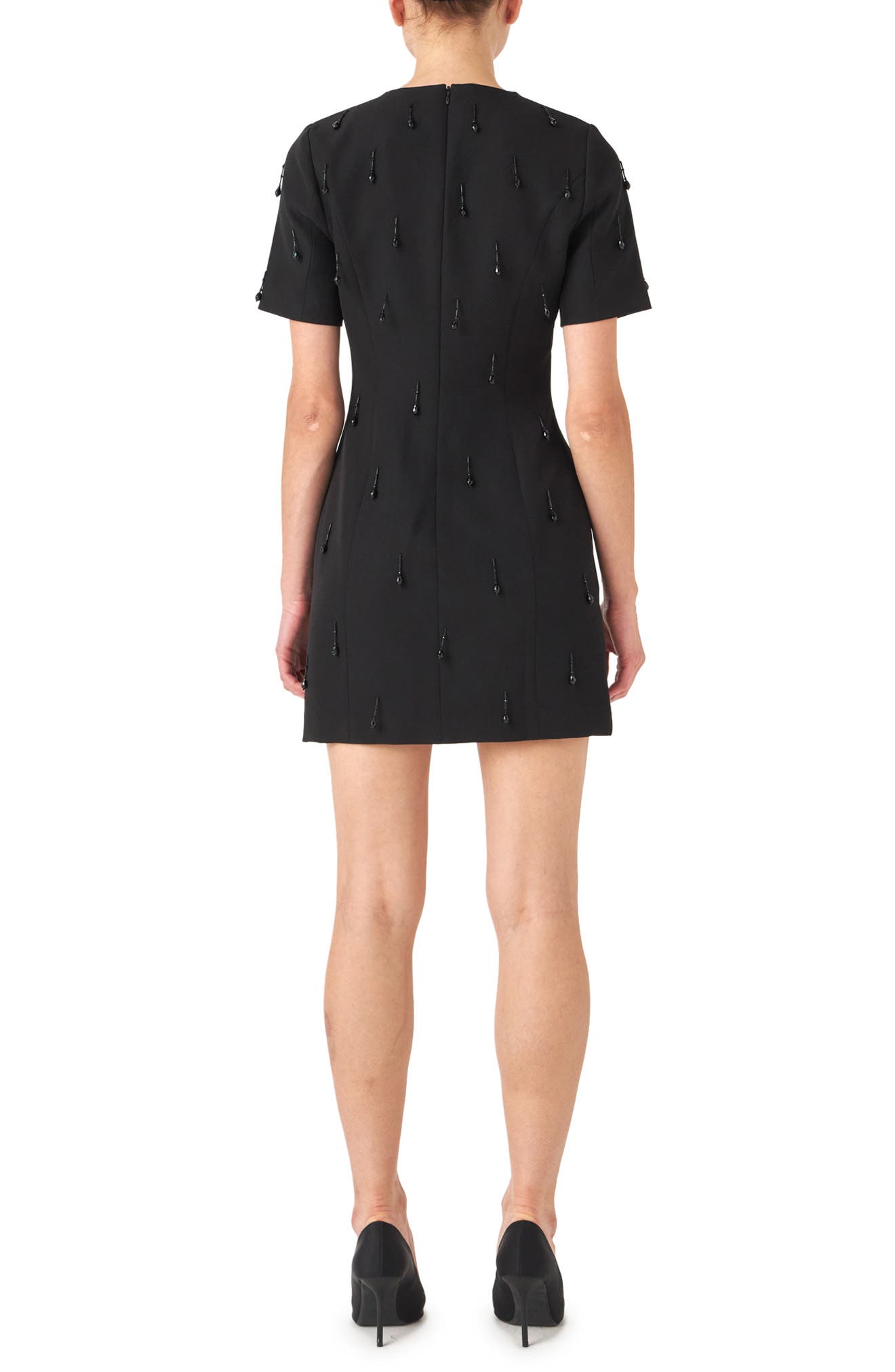 Beaded Fringe Minidress - image 2