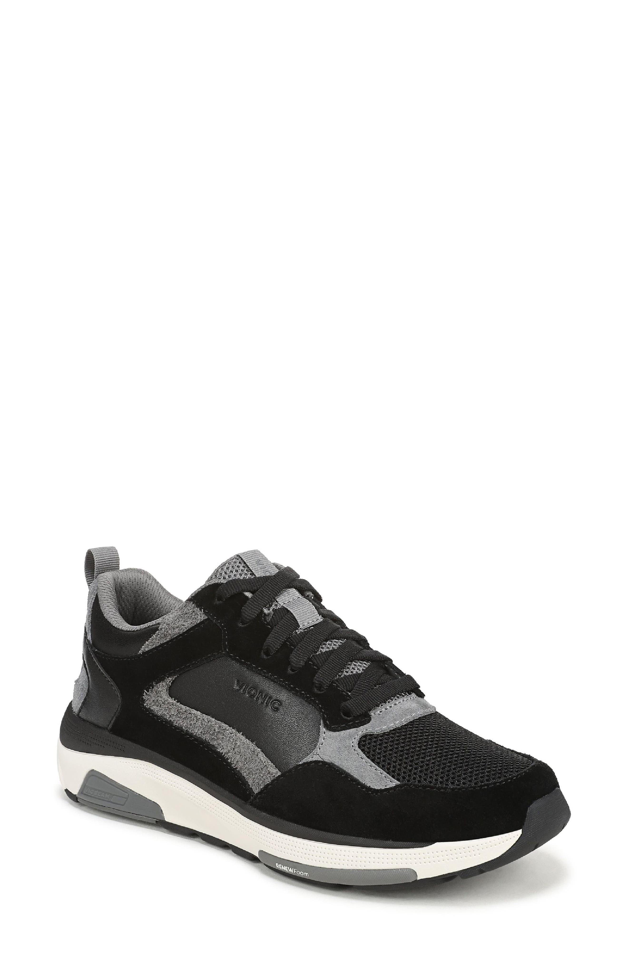 Walk Strider Weekend Sneaker, Main, color, BLACK / SLATE GREY