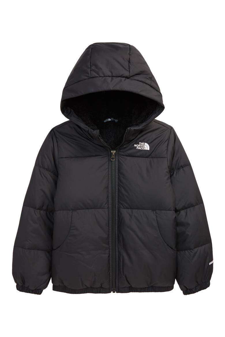 Kids' Moondoggy Water Repellent Down Jacket, Main, color, TNF BLACK
