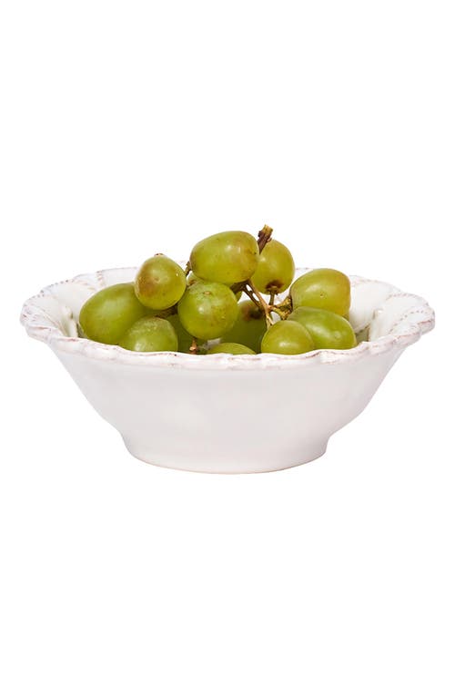 Juliska Jardins Du Monde 6 Blossom Bowl In Whitewash