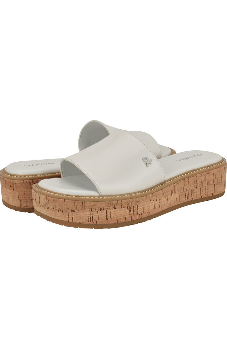 Calvin Klein Arzelia Platform Sandal, Alternate, color,