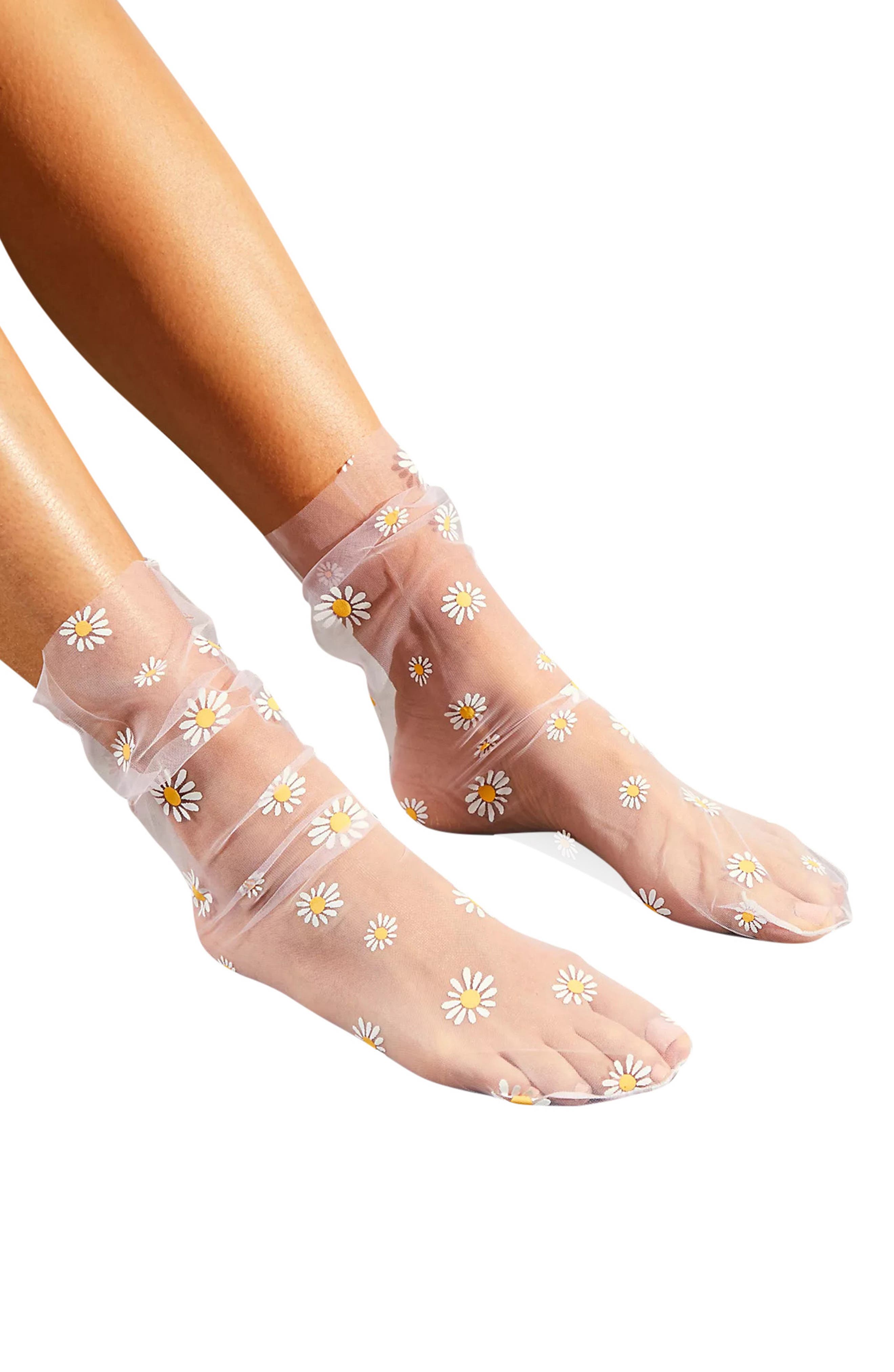Daisy Tulle Socks - image 3