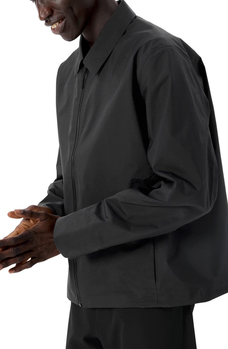 Veilance Centroid Waterproof Jacket, Alternate, color, Black