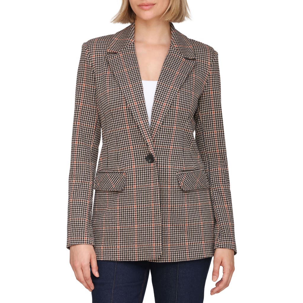 Bagatelle Tailored One-button Blazer In Multi