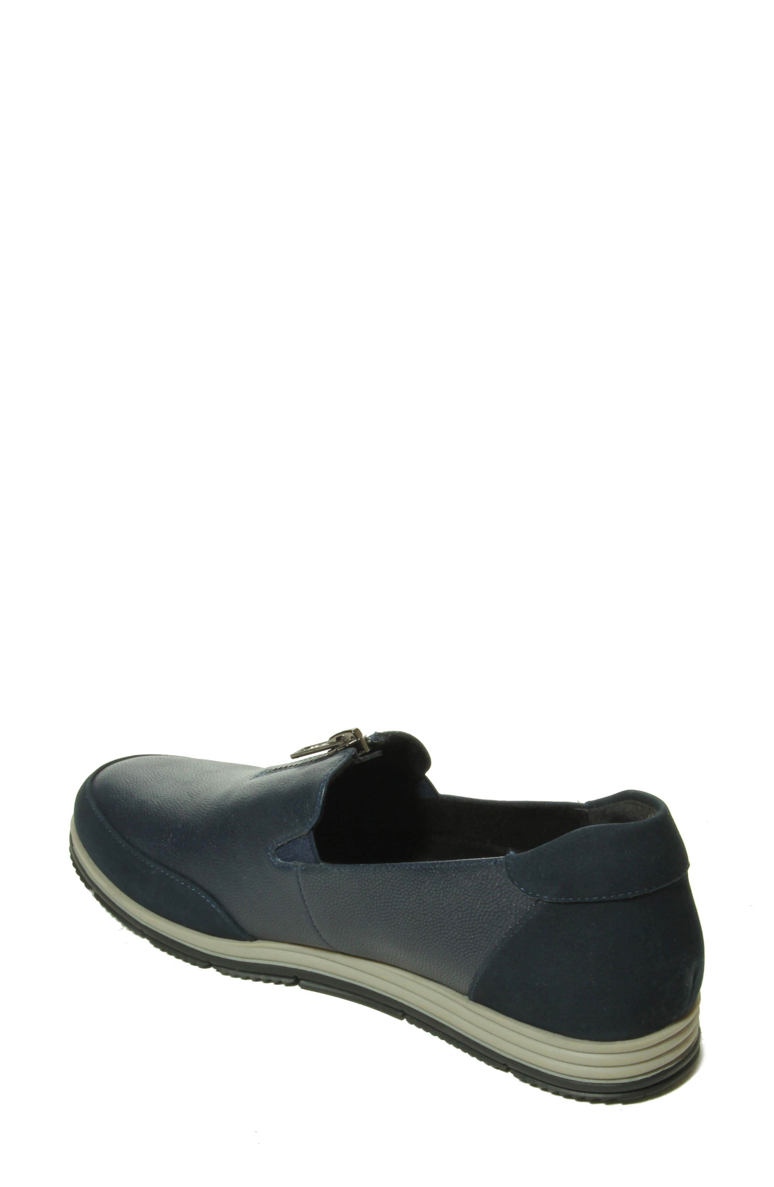 Quaver Flat, Alternate, color, NAVY LEATHER