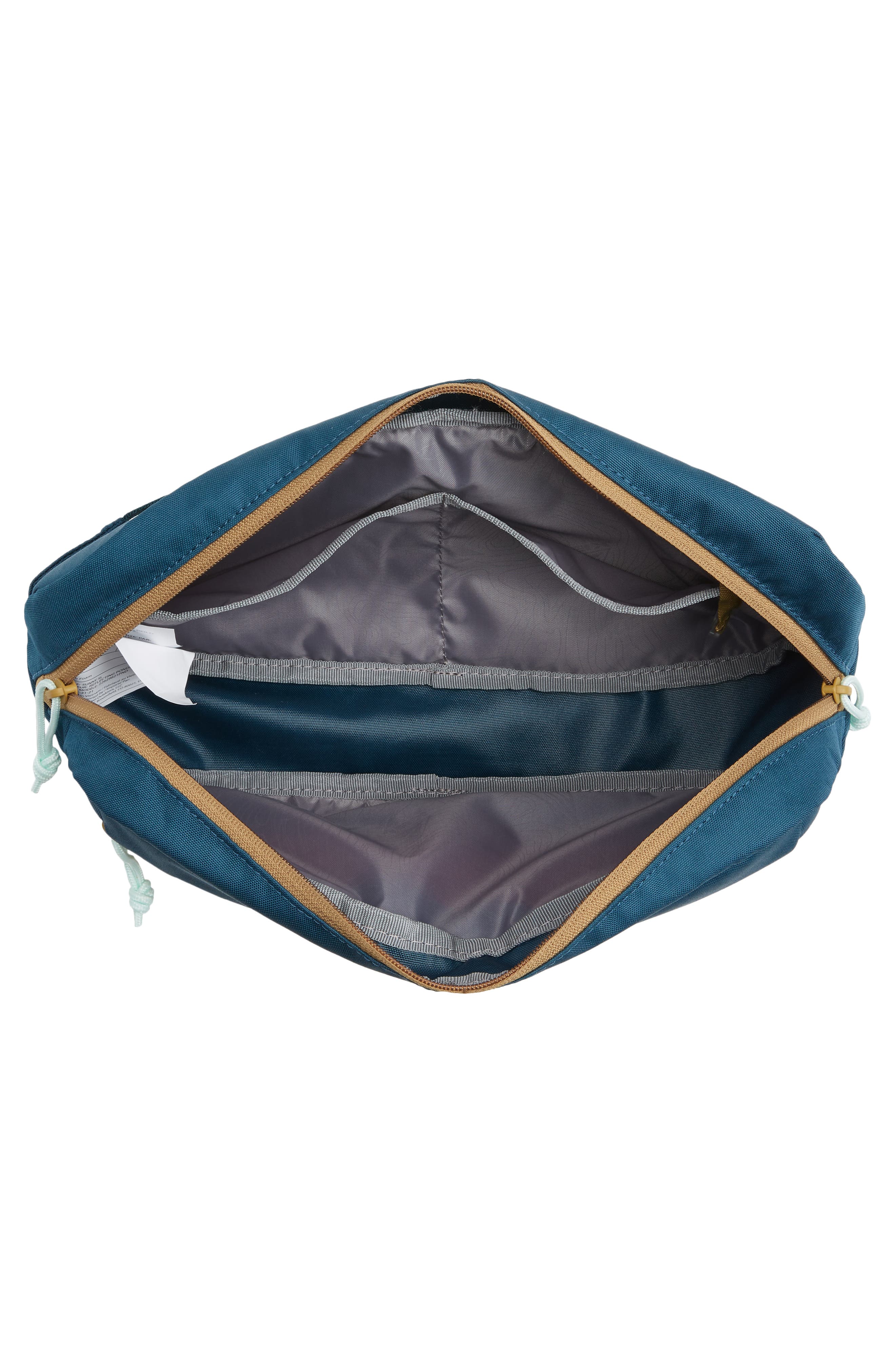 Sunny 5-Liter Water Repellent Belt Bag, Alternate, color, POND/ DULL GOLD