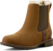 Ariat Wexford Genuine Shearling Waterproof Chelsea Boot