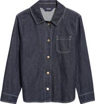 Max Mara Enfasi Denim Shirt Jacket