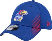 New Era Men's New Era Royal Kansas Jayhawks Active Slash Sides 39THIRTY Flex Hat