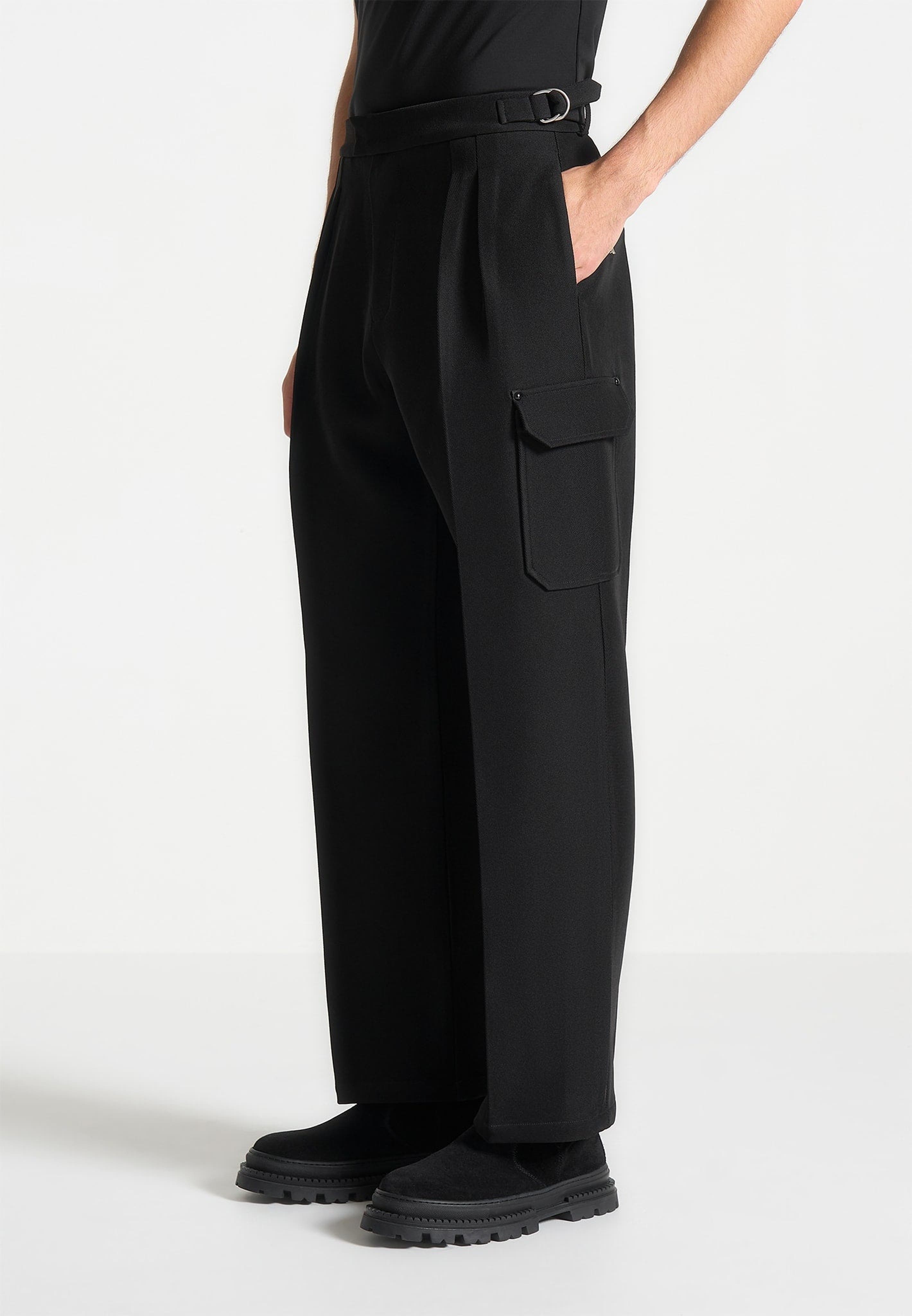Maurice Relaxed Fit Twill Pocket Trousers - image 2