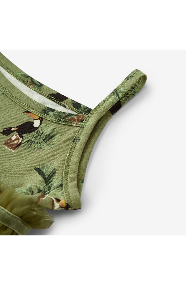 Milkbarn Cotton Stretch Ballet Dress, Alternate, color, Toucan