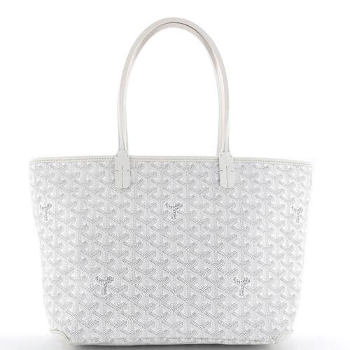Pre-Owned Goyard Artois Tote Coated Canvas PM in White  product