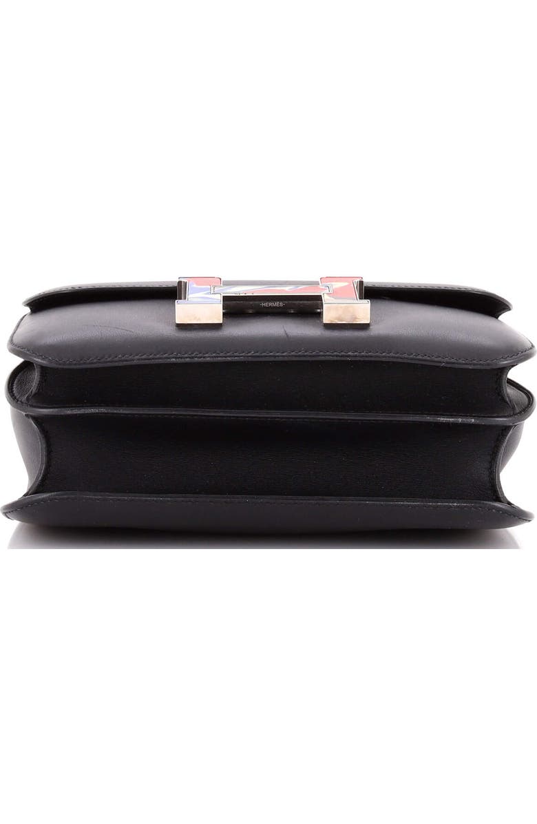 Pre-Owned Hermes Constance Bag Swift with Marble Enamel 24, Alternate, color, Noir