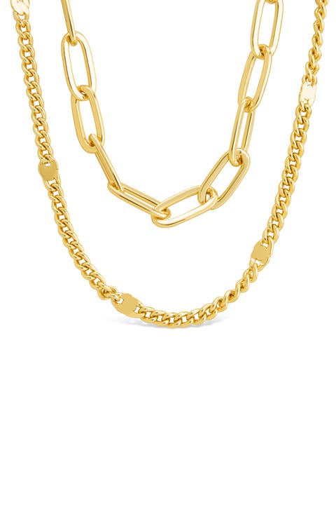 Evelina Layered Chain Necklace