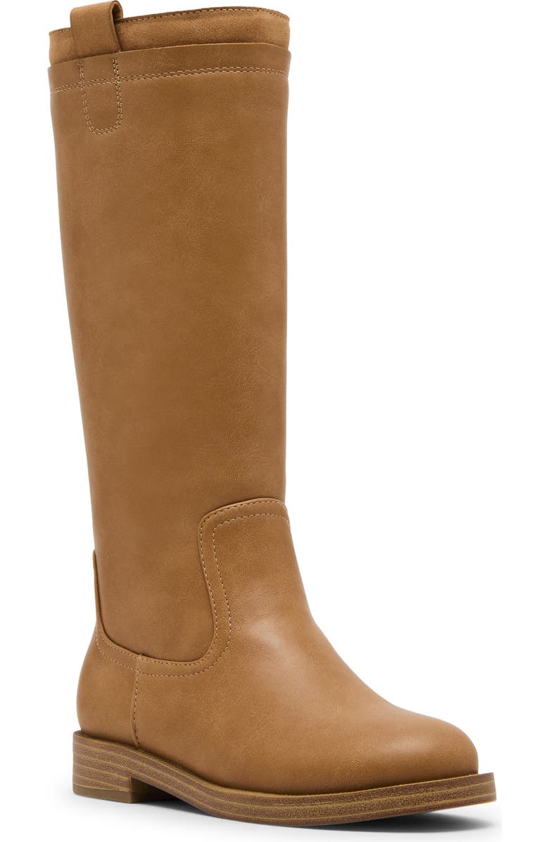 Steve Madden Kids' Jnobel Knee High Boot, Main, color, Tan