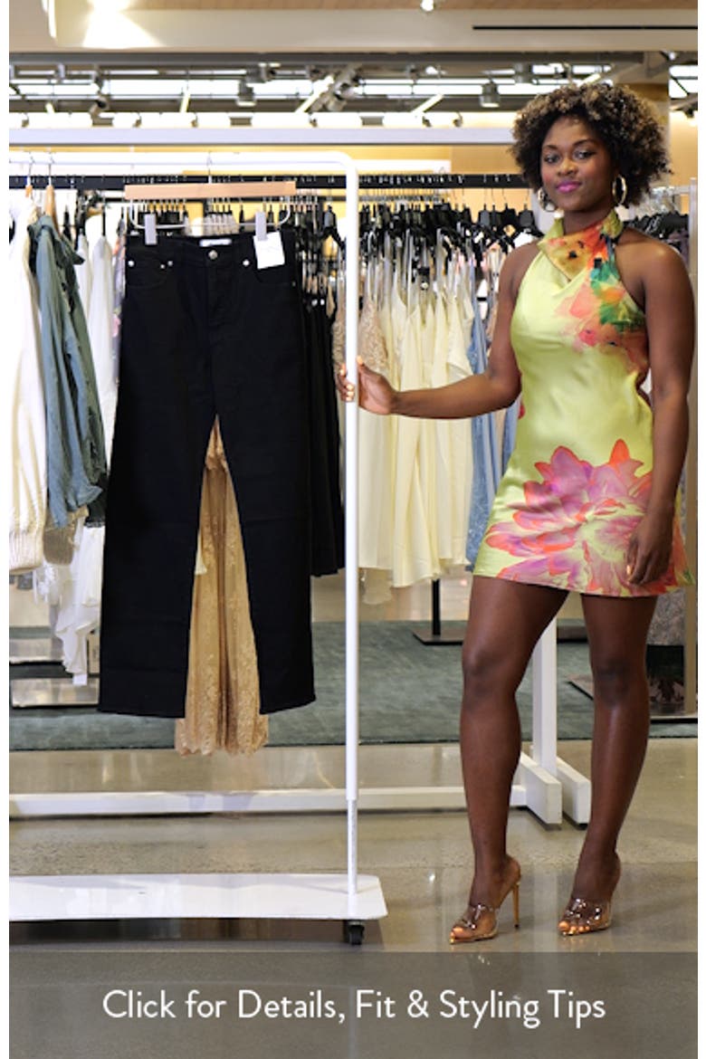 The Longline Straight Leg Jeans video