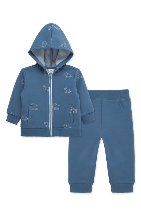 Safari Zip Hoodie & Joggers Set (Baby)