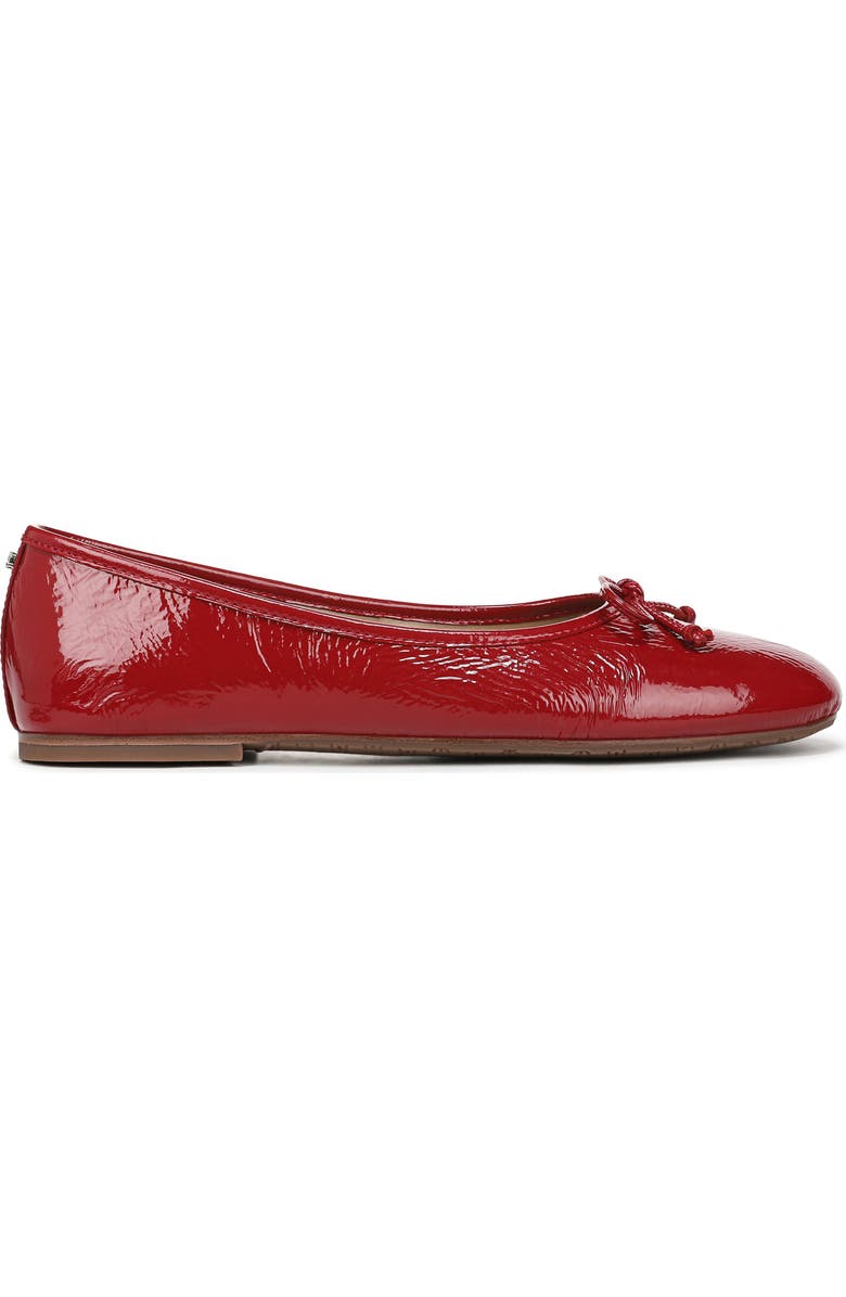 Sam Edelman Alie Ballet Flat, Alternate, color, Deep Scarlet