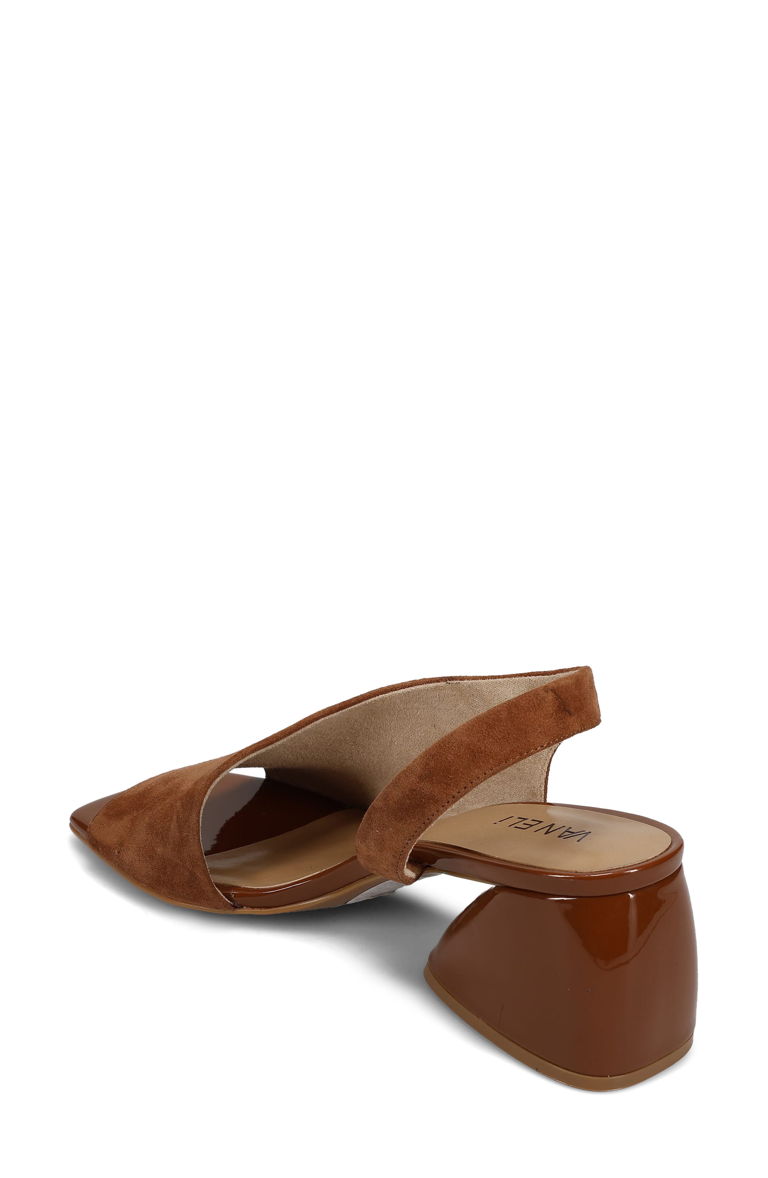 VANELi Molke Square Toe d'Orsay Sandal, Alternate, color, Cuoio