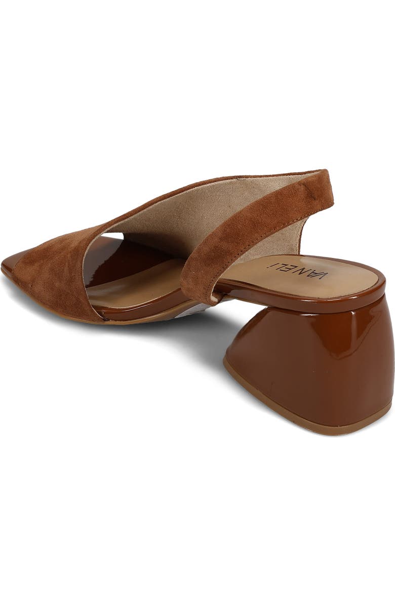 VANELi Molke Square Toe d'Orsay Sandal, Alternate, color, Cuoio