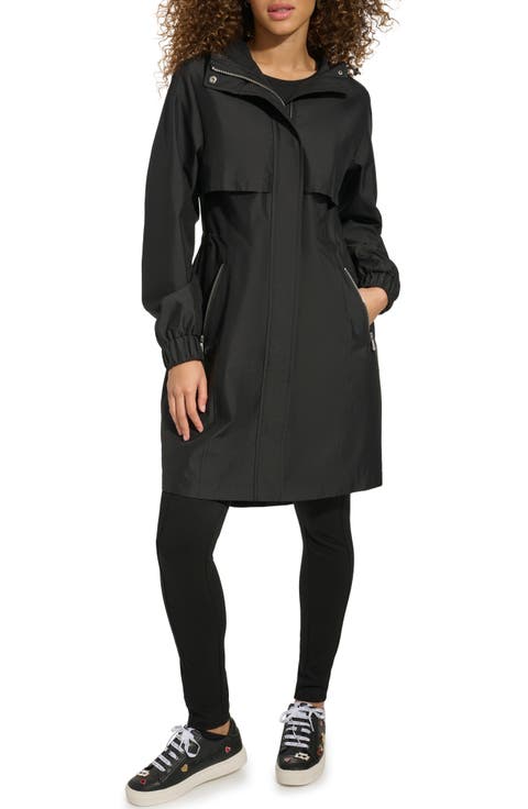Hooded Trench Coat