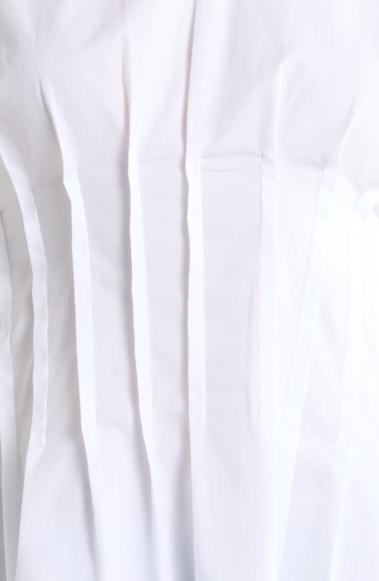 Sam Edelman Pleated Sleeveless Top, Alternate, color, Bright White