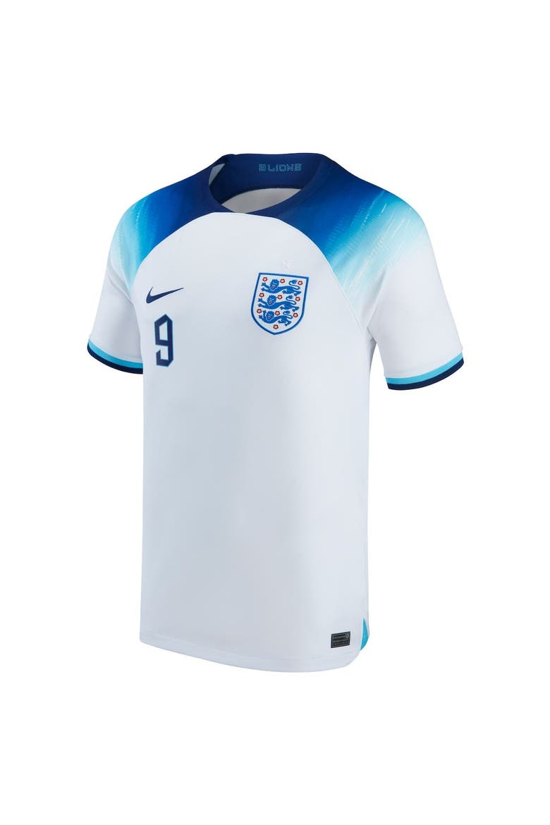 Men's Nike Harry Kane White England National Team 2022/23 Home Breathe Stadium Replica Player Jersey, Alternate, color, White