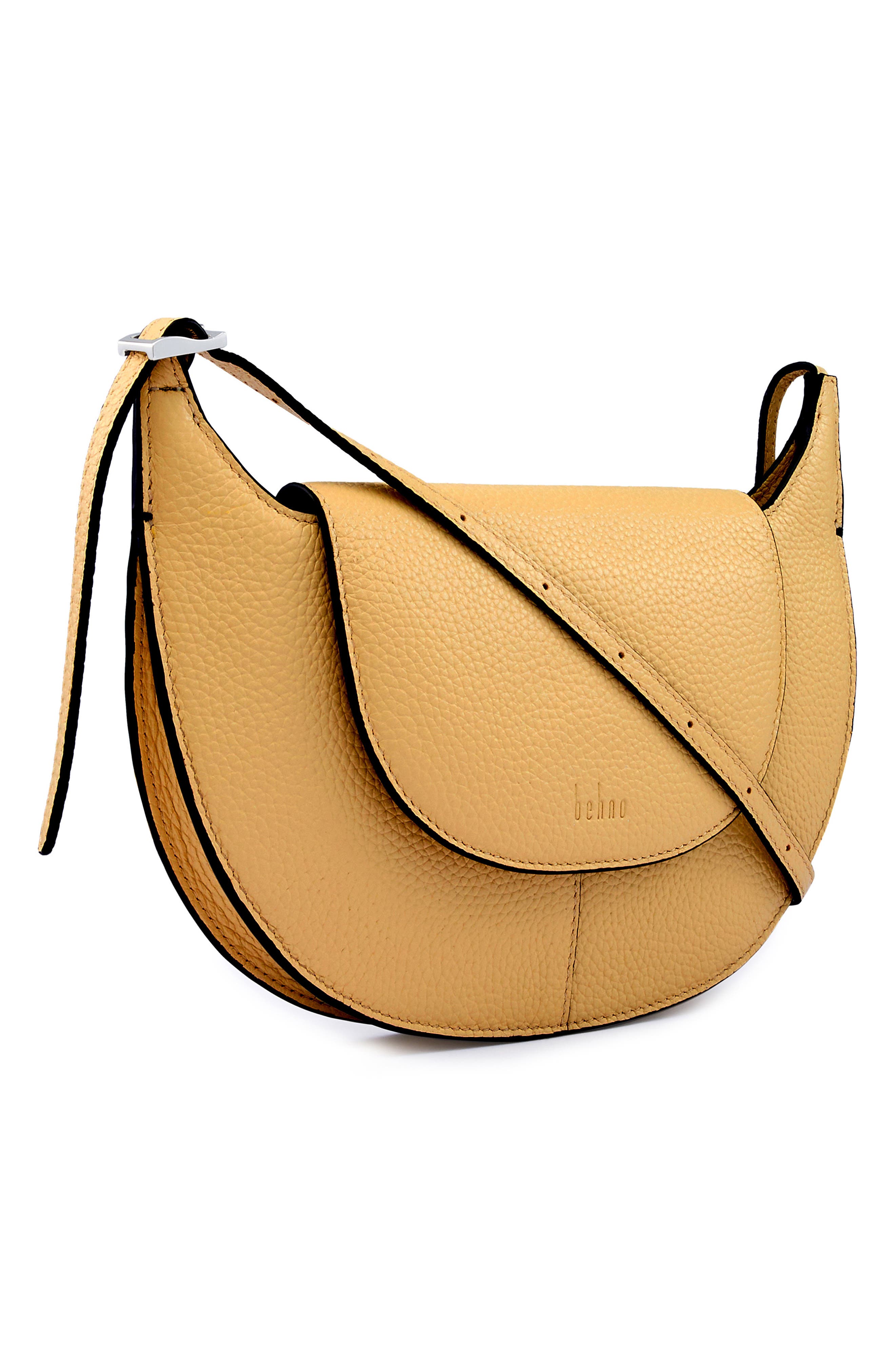 behno Nadia Leather Crossbody Bag, Alternate, color, 