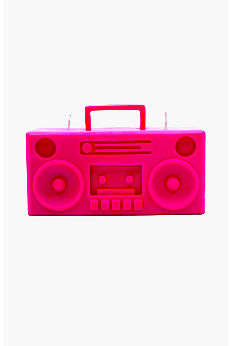 Boom Box Candle, Alternate, color, Pink
