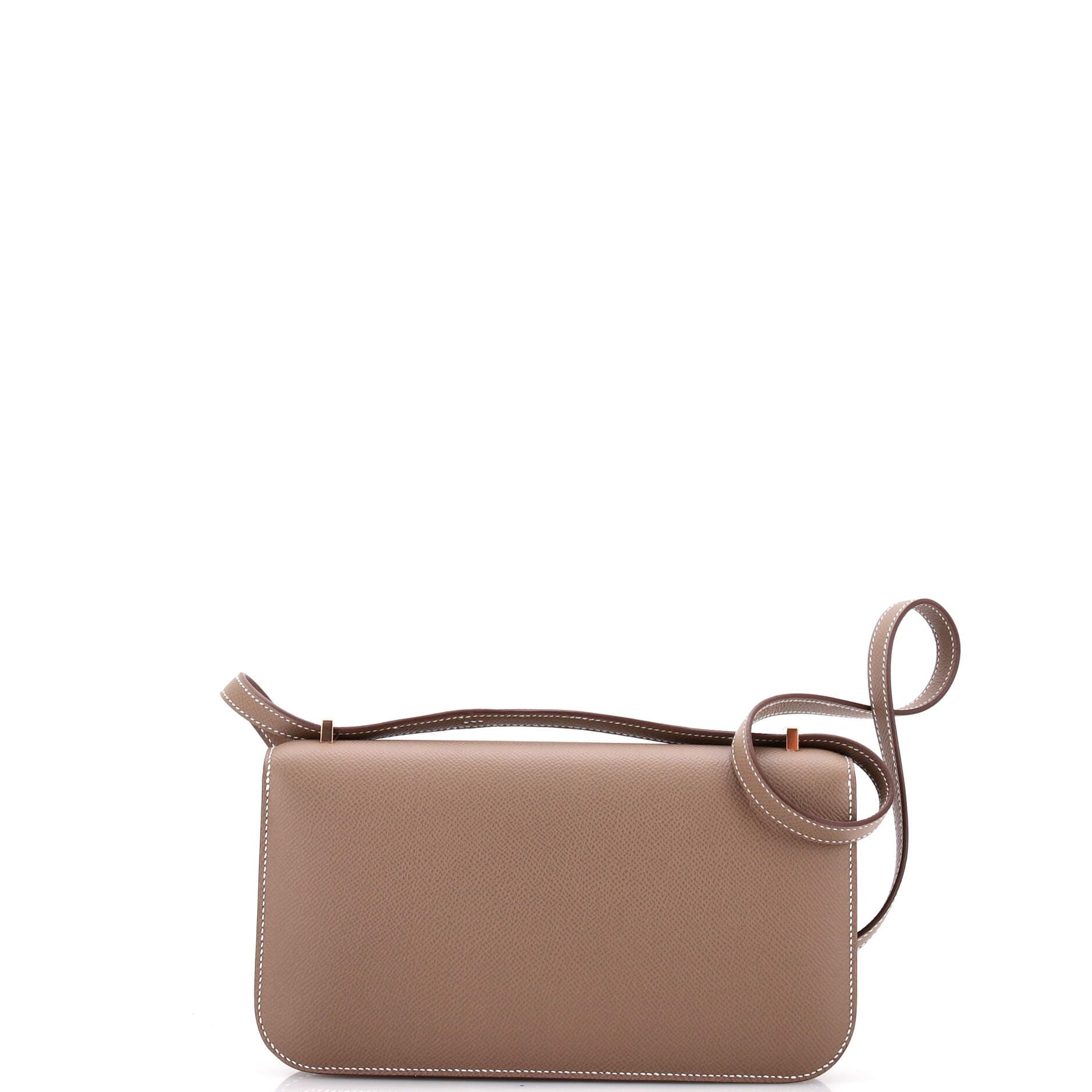 Pre-Owned Hermes Constance Elan NM Bag Epsom 25, Alternate, color, Etoupe