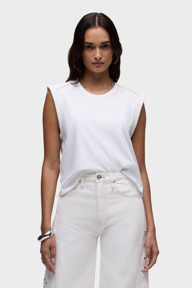 Kristen Tank, Main, color, WHITE