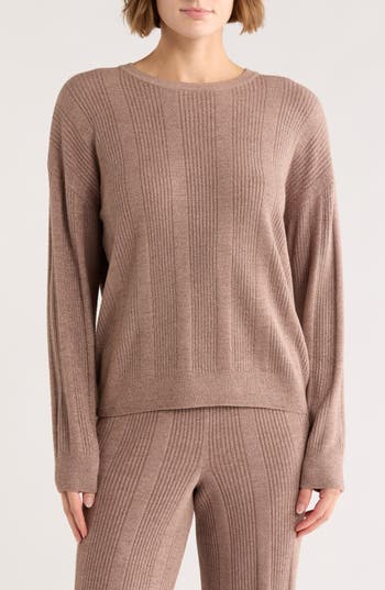 Barefoot Dreams ® Cozychic Ultra Lite® Lounge Top In Brown