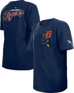 New Era Youth New Era  Navy Detroit Tigers Stars & Cap T-Shirt