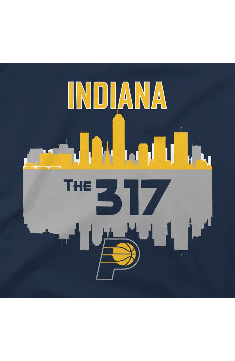 Stadium Essentials Men's Stadium Essentials Navy Indiana Pacers Cities T-Shirt, Alternate, color, Navy