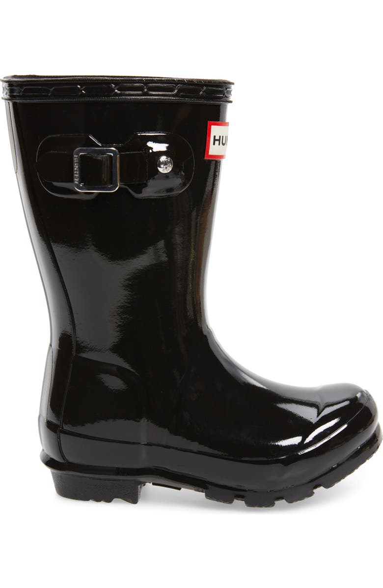 Hunter Original Gloss Waterproof Rain Boot, Alternate, color,