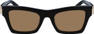 FERRAGAMO Prisma 52mm Rectangular Sunglasses