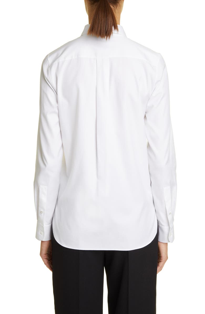 The Row Teti Cotton Button-Up Shirt, Alternate, color,