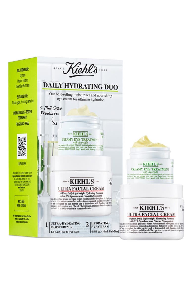 Kiehl's Since 1851 Daily Hydrating Duo USD $72 Value, Main, color,