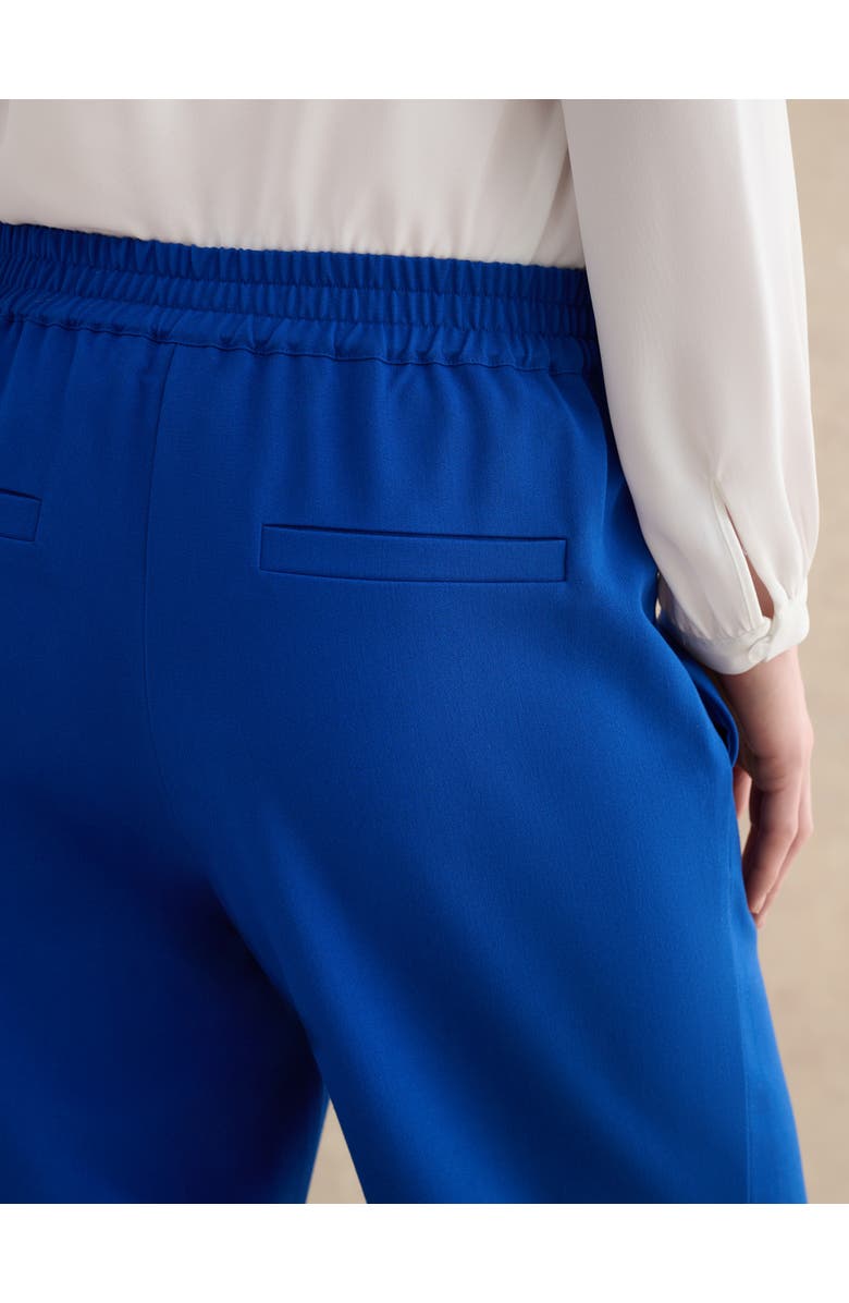 HOBBS LONDON Martine Relaxed Tailored Trousers, Alternate, color, True Blue