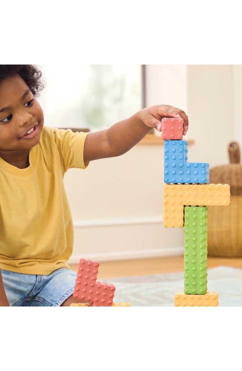 Kaplan Early Learning Company Textured Puzzle Blocks - 36 Pieces, Alternate, color, 