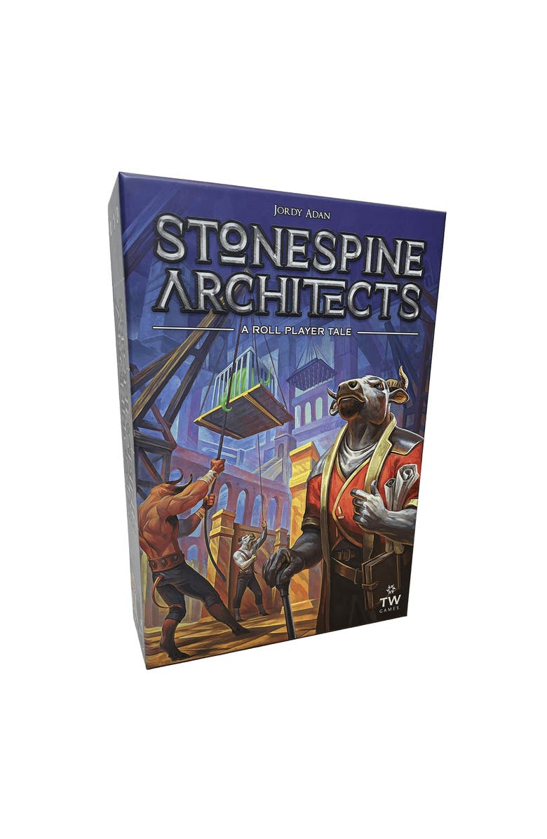 Thunderworks Games Stonespine Architects Carddrafting Board Game Of Fantasy Dungeon Building, Main, color,