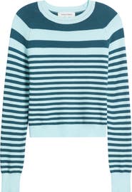 Solid & Striped The Manny Stripe Cotton Sweater